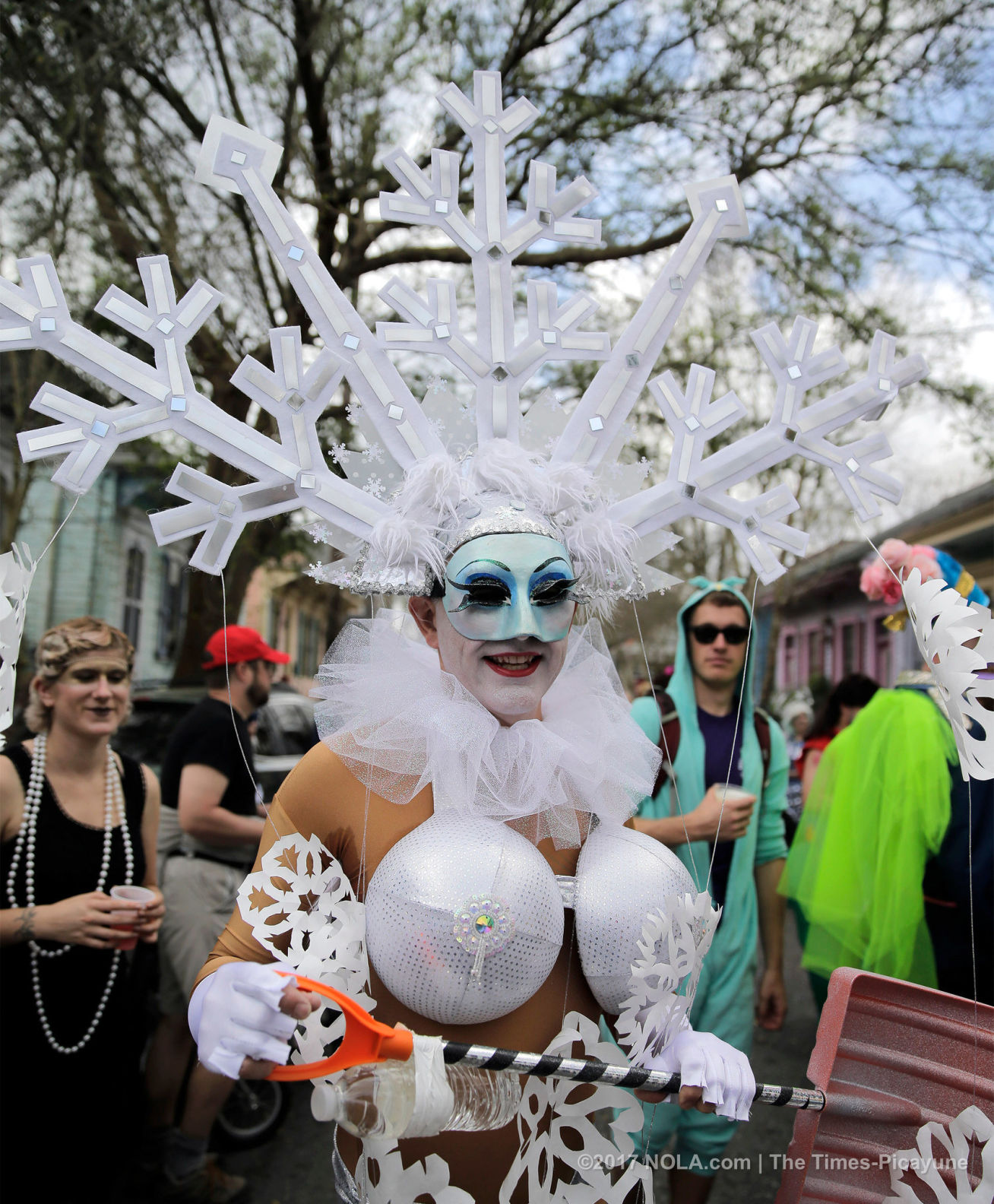 Mardi Gras: Societe de Sainte Anne meanders through New Orleans neighborhoods